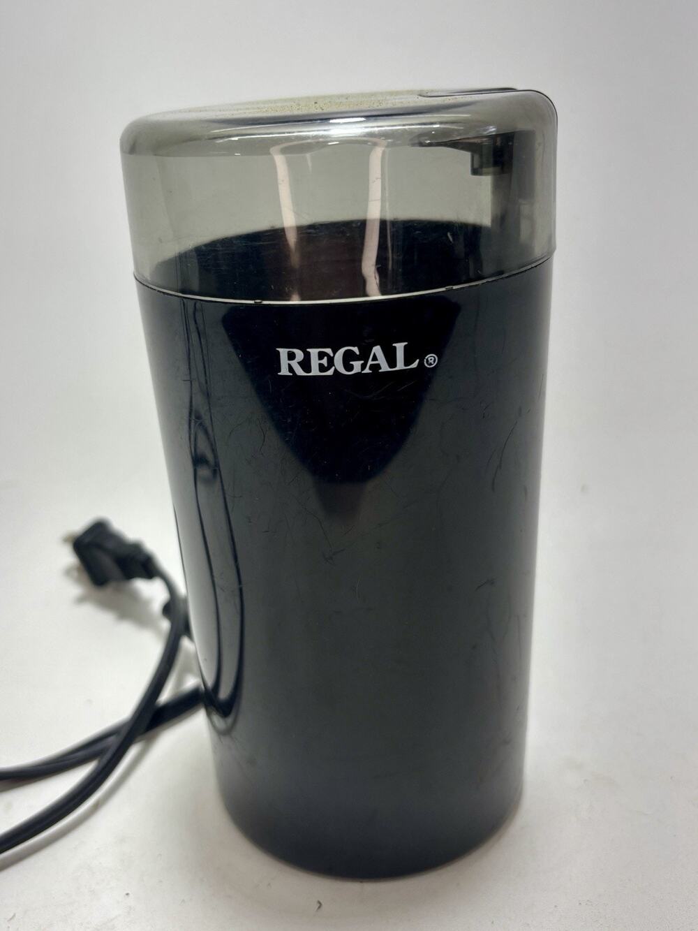 Regal Ware Coffee Spice Grinder K7450 Electric Blade Grinder Black Tested